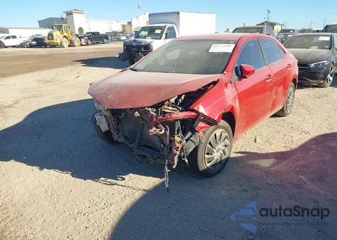 2014 Toyota Corolla Le from USA, damaged, VIN 5YFBURHE0EP116586